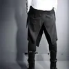 Herrenhosen Kleidung Männliche Culottes Kostüm Schwarze Boot Cut Jeans Hosen 2023 Friseurmode