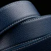 Cintos de grife, moda masculina e feminina, couro genuíno, cinto masculino e feminino de alta qualidade com fivela lisa, ceinture jeans com caixa
