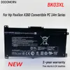 Tablet PC-batterier Ny BK03XL-bärbar datorbatteri för HP Pavilion X360 14 14M 14-BA033TX 14-BA001NS HSTNN-LB7S HSTNN-UB7G med TRAC