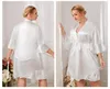 Kadın pijama yaz est beyaz renk ipek pijama bornoz kadınları artı boyut 5xl hırka ev giymek için bornozlar