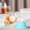 Ice Cream Tools 1PC Whiskey Round Ice Cube Maker Silicone Spherical Ice Cube Mould Ice Maker Machine Quick Freezer Ice Mold Tray Kitchen Gadgets Z0308