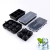 Ferramentas de sorvete 24 grades fabricantes de cubos de gelo de silicone para pomada de uísque Pudding moldes de chocolate Easyrelease Squage Shape Ice Cube Bandejas Moldes Z0308