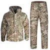 Vestes pour hommes 25 ° F Vêtements militaires Vestes Tactique Camo Multicam Pantalon Vêtements de chasse Uniforme de combat Imperméable Airsoft Army Jacket Hommes 230309