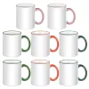 11 oz Céramique Sublimation Tasse À Café En Porcelaine Blanc Blanc tasses blancs Emballés pour Thé Lait Latte Cacao Chaud En Gros