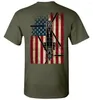 Herren T-Shirts Amerikanische Flagge CH-46 SeaKnight Transporthubschrauber Shirt. Kurzarm-Baumwoll-Freizeit-T-Shirts, lockeres Oberteil, Größe S-3XL