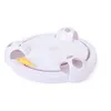 Cat Toys Interactive Funny Automatic Rotating Play Teaser Plate Möss Animal Electric Playing Pet 230309