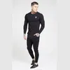 Men's T Shirts Autumn Men Printing Long Sleeve Shirt Hip Hop Streetwear Gyms Man's Fitness Sweatshirt Silk