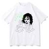 メンズTシャツBladee 333ヒップホップトレンドスケートドレインギャングTシャツMen女性ファッション芸術センスTシャツ面白いTシャツカジュアルルーズティートップG230309