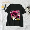 T-shirt da uomo 2022 New Fashion Anime Jojo Bizarre Adventure T-shirt Uomo Divertente Cartoon Summer T Shirt Unisex Graphic Rogna Tshirt Top Tee Uomo G230309