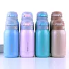 Waterflessen 260 ml/350 ml/500 ml Children's Thermal Bottle Straw Thermos Water Cup voor roestvrijstalen water Cup Schoolfles water Kottle 230309