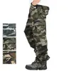 Pantalons pour hommes Camouflage Camo Cargo pantalon hommes décontracté multi-poches Baggy Combat pantalon ample ensemble armée militaire tactique pantalon Hombre 44 230309