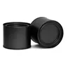 Aluminiumte kan TINS ​​POT JAR Comestic Containers Portable Seal Metal Burs Tinplate Round Stretch Candle Can