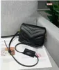 المصممين loulou حقائب كتف حقائب جلدية فاخرة crossbody الذهب والفضة سلسلة قطري حقيبة ساعي اليد محفظة محفظة 909 # 20x15x5cm tty