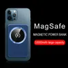 Banque de puissance magnétique sans fil 10000 mAh PD 20 W chargeur de poche Portable de batterie externe de charge rapide bidirectionnelle pour iPhone 12 13