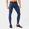 Nahtlose Gym-Leggings für Herren, leichte Baselayer-Leggings, Sportbekleidung, europäische Größen