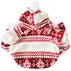 Zima ciepła odzież Coral polar Pet Pet Snowflake Ubranie Szczenięta Hoat Hoat xs-xl małe psy