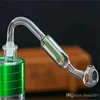 Double filter glass board Wholesale Glass bongs Oil Burner Glass Water Pipe Oil Rigs Smoking, Oil.