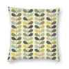 Orla Kiely Multi tige et couverture d'oiseau scandinave fleur étui de sol pour salon canapé taie d'oreiller décor à la maison