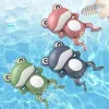 Jouet de bain pour bébé de 0 à 12 mois, jeu de piscine, horloge à remonter, animaux grenouille, jouets d'eau pour enfants, cadeaux