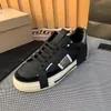 최고 고급 캐주얼 스니커즈 송아지 kin Zero Custom Shoes 남자 스포츠 레이스 업 트레이너 기술 Nappa Portofinos Comfort Walking EU38-46.box