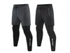 Mäns shorts högkvalitativa män som kör shorts 2 i 1 sport shorts män fotboll träning jogging korta byxor snabb torr gym sport fitness shorts 230308