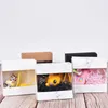 작은 크래프트 선물 포장 종이 상자 화이트 블랙 브라운 종이 골판지 상자 비누 사탕 포장 크래프트 종이 박스 10x10x4cm lx3318