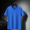 Camisetas masculinas plus size 11xl-4xl Bust 150cm T-shirt Manga curta Men 2021 Summer Print Tshirt Top Tees Roupas de moda Red Blue Black G230309