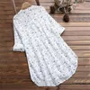 Casual Dresses Fashion Elegant Floral Dress Summer Loose Ladies Chic Spring Lady Office Female Sweet Clothing