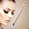 Makeup Brushes 10pcs Double-headed Eyebrow Eyeshadow Brush Liquid Foundation Cosmetic Tool (light Matte Gold)