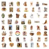 56pcs Golden Retriever adesivos