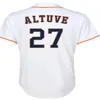 27 Jose Altuve Jersey 44 Yordan Alvarez Baseball 2 Alex Bregman Yuli Gurriel Jeremy Pena Kyle Tucker Justin Verlander Nolan Ryan Craig Biggio Jeff Bagwell 34 77