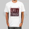 T-shirts pour hommes La vie est étrange Mode Hommes et femmes T-shirt à manches courtes T-shirt unisexe Streetwear