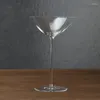 Bicchieri da vino 4PCS 150ml Calice a forma di V Cocktail Bicchiere da Martini Set di 4