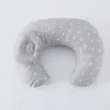 Kuddar Baby Nursing Pillows Maternity ammande spädbarn U-formad bomullsmatning midja kudde för vårdtillbehör 230309