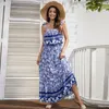 Robes décontractées 2023 Fashional Floral Imprimé Sexy Summer Plage pour les femmes en gros de Chine