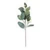 Decorative Flowers Simulation Plant Leaf Short Twig With Fruit Eucalyptus Wedding Floral Room El Decoration Artificial Eucalyptuses Silk