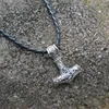 Цепи Классический ретро -подвесной ожерелье для молотка Мода Мужской Амулет для парня подарок