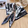 bon 15 style foulard en soie foulards pour femmes hiver luxueux soie haut de gamme classique motif de lettre designer châle foulards nouveau cadeau facile à assortir doux au toucher