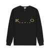 Kenzo Sweat à capuche Designer Mode Hommes Femmes Sweat à capuche Tiger Head Advanced Broderie Col rond Pull Automne Hiver Lâche High Street Tops 7 TYH4