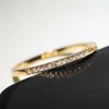 Обручальные кольца Tengtengfit Love Симпатичная помолвка для женщин минималистские тонкие микропрокаты Crystal Color Dainty Fashion Jewelry