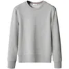 Cotton 100 Drape High Quality Weight 420g Round Neck Pullover Sweater Large Men's Casual in Spring and Autumn