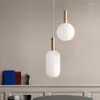 Pendelleuchten Nordic Milchweiß Glas Licht Rund Oval Zylinder Hängelampe Esszimmer El Restaurant Lounge Arbeitszimmer Büro ZM1010