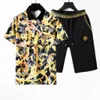 Designer Men Tracksuits Fashion Design T-shirt Pants 2 Piece Sets Short Shirts Shorts Suit FX9A