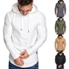 Männer Hoodies Männer Mit Kapuze Sweatshirts Casual Herbst Langarm Tops Solide Schlank Pullover Home Gym Sport Tragen Outfits 2023