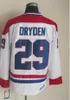 커스텀 빈티지 클래식 아이스 하키 저지 10 가이 라플 루어 4 장 벨리 우 9 Maurice Richard 29 Ken Dryden 33 Patrick Roy 5 Geoffrion CCM 레트로