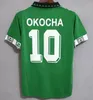 Retro NigeRias 1994 Home Soccer Jerseys 1996 Kanu Okocha Finidi Nwogu de foot Kit Vintage Football JERSEY Classic Away futbol Shirt uniform version 1998 men size s-xxl