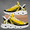 Aangepaste doe -het -zelf schoenen Running Shoes College Sports League All Teams Fans Designer Custom Print Shock Absorptie Heren Dames Sports sneakers buitenschoenen