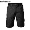 Men's Shorts Summer Militar Waterproof Tactical Cargo Shorts Men Camouflage Army Military Short Male Pockets Cotton Rip-stop Casual Shorts 230308