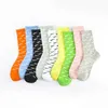 Manliga säsonger 2022 Fyra män Casual Cotton Socks Women Brand Basketball Football Soccer Running Sock Soft Simple Fashions 8SJ7