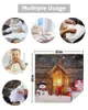 Table Napkin Christmas Snowman Gift 4/6/8pcs Napkins Restaurant Dinner Wedding Banquet Decor Cloth Supplies Party Decoration